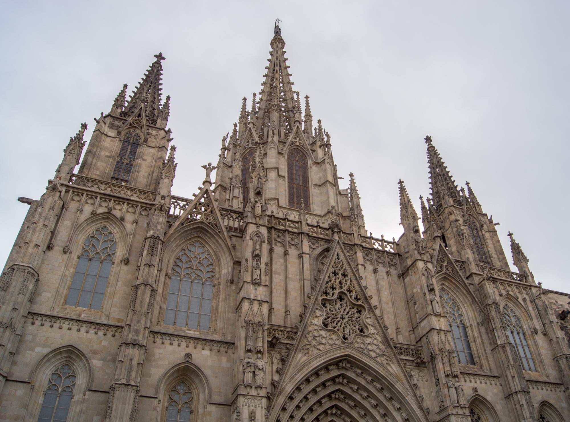 La Catedral de la Santa Cruz y Santa Eulalia in Barcelona