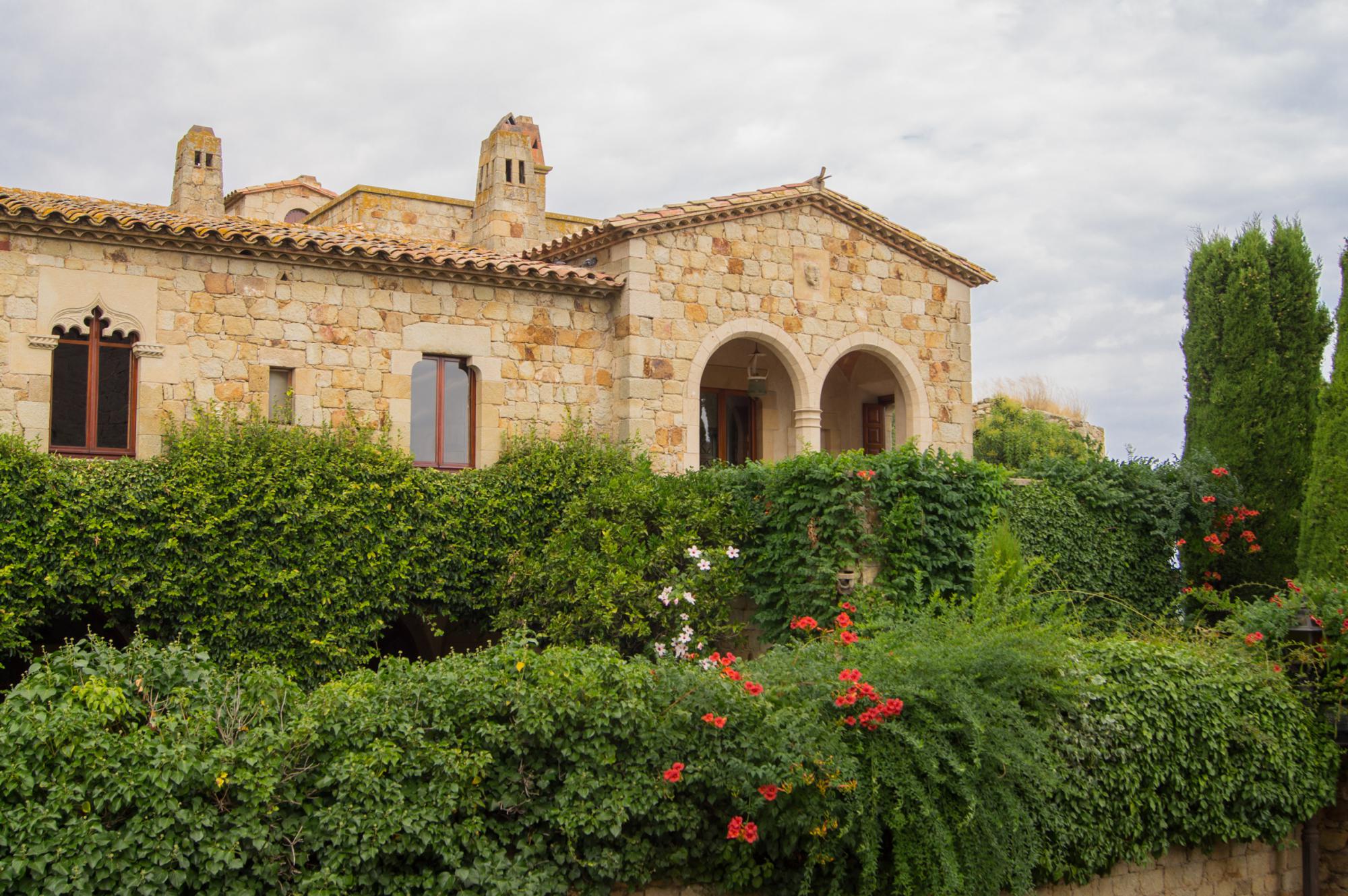 Renovated, medieval building in the town of Pals