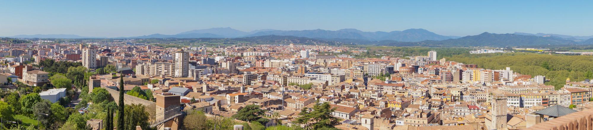 Panorama of Girona