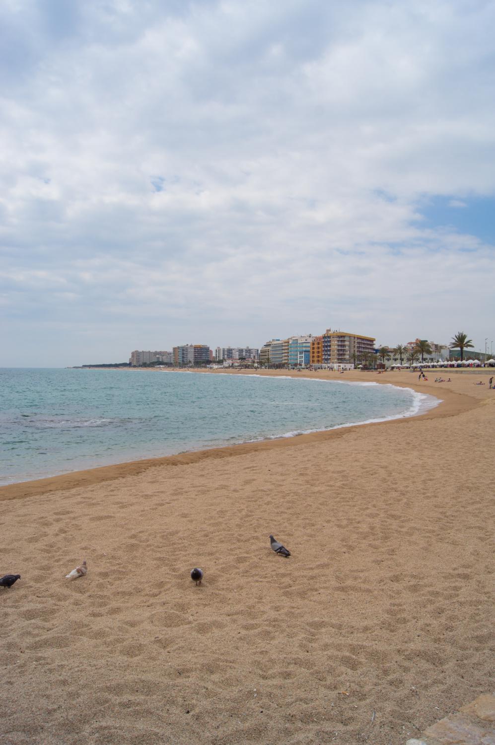 Beach in Blanes