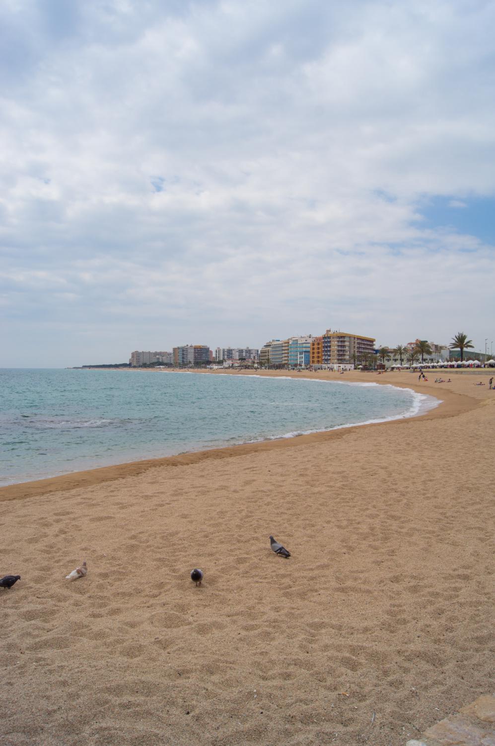 Beach in Blanes