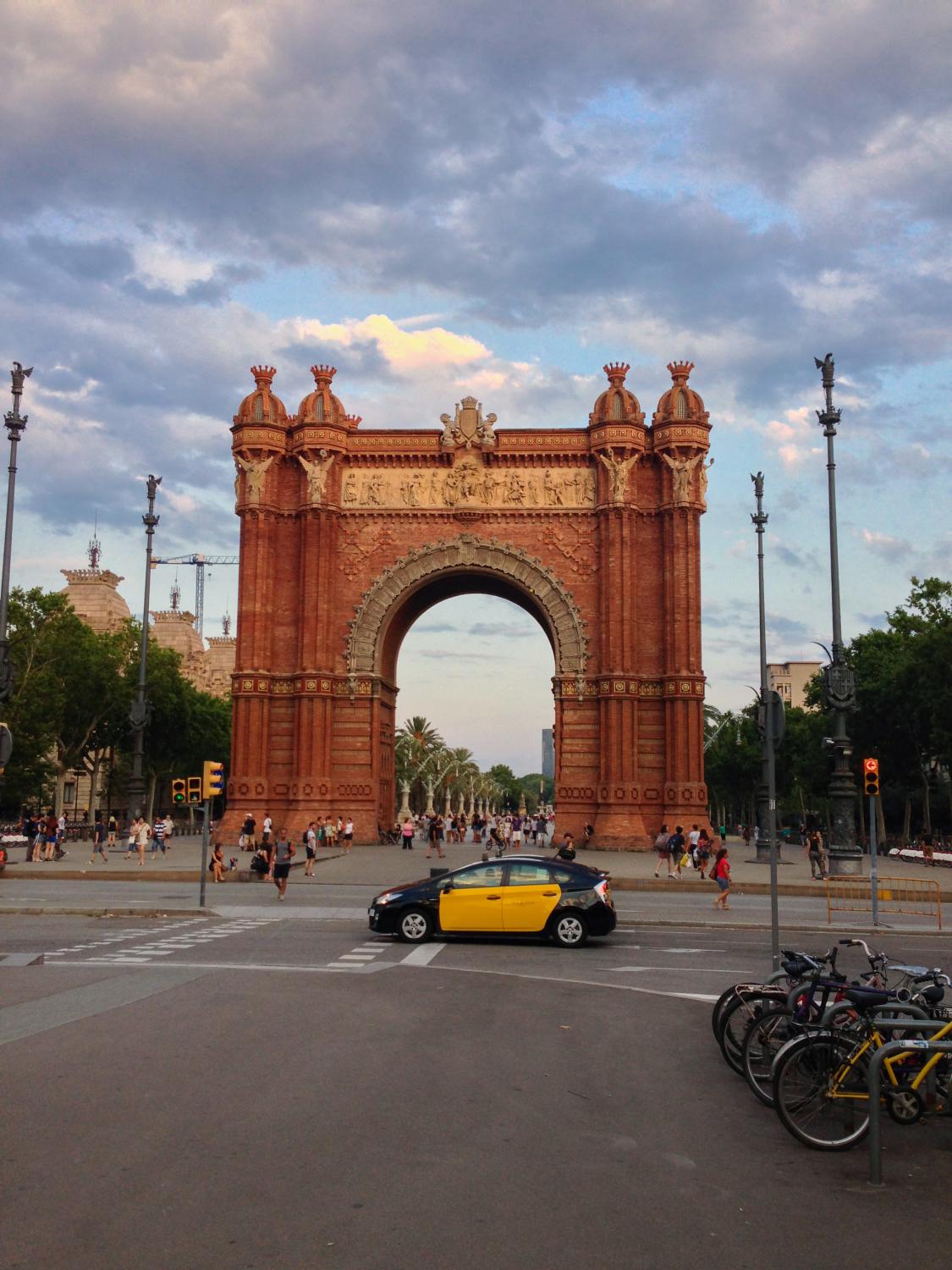 Arc de Triomphe in Barcelona