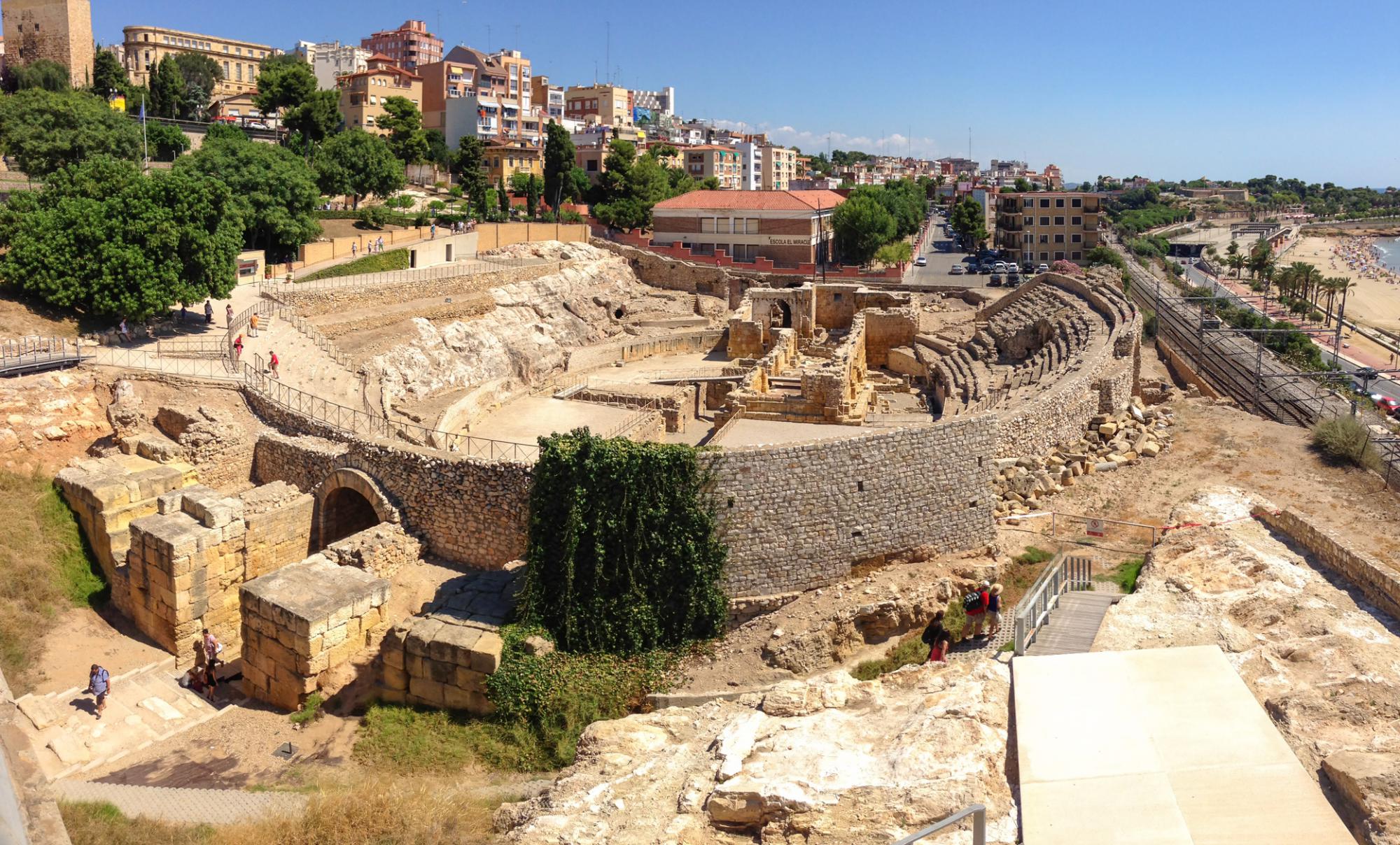 Roman amphitheater in Tarragona